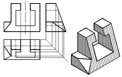 五、组合体|AutoCAD机械制图教程(图文教程),组合体,教程,制图,AutoCAD,第6张 五、组合体|AutoCAD机械制图教程(图文教程),五、组合体|AutoCAD机械制图教程,组合体,教程,制图,AutoCAD,第6张