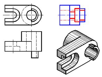 五、组合体|AutoCAD机械制图教程(图文教程),组合体,教程,制图,AutoCAD,第10张 五、组合体|AutoCAD机械制图教程(图文教程),五、组合体|AutoCAD机械制图教程,组合体,教程,制图,AutoCAD,第10张