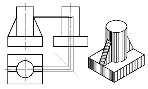 五、组合体|AutoCAD机械制图教程(图文教程),组合体,教程,制图,AutoCAD,第1张 五、组合体|AutoCAD机械制图教程(图文教程),五、组合体|AutoCAD机械制图教程,组合体,教程,制图,AutoCAD,第1张