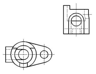 五、组合体|AutoCAD机械制图教程(图文教程),组合体,教程,制图,AutoCAD,第28张 五、组合体|AutoCAD机械制图教程(图文教程),五、组合体|AutoCAD机械制图教程,组合体,教程,制图,AutoCAD,第28张