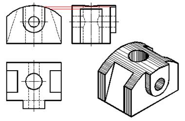 五、组合体|AutoCAD机械制图教程(图文教程),组合体,教程,制图,AutoCAD,第7张 五、组合体|AutoCAD机械制图教程(图文教程),五、组合体|AutoCAD机械制图教程,组合体,教程,制图,AutoCAD,第7张