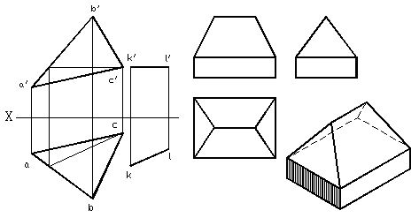 三、点,直线,平面的投影|AutoCAD机械制图教程（图文教程）,三、点,直线,平面的投影|AutoCAD机械制图教程,教程,制图,直线,投影,第26张