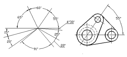 一、制图基础知识和技能|AutoCAD机械制图教程(图文教程),制图,教程,AutoCAD,第12张 一、制图基础知识和技能|AutoCAD机械制图教程(图文教程),一、制图基础知识和技能|AutoCAD机械制图教程,制图,教程,AutoCAD,第12张