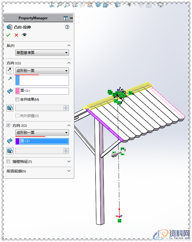 用SolidWorks软件设计一个木棚、一口井,SolidWorks,一个,设计,第33张 用SolidWorks软件设计一个木棚、一口井,SolidWorks,一个,设计,第33张
