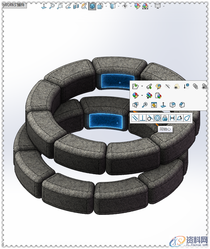 用SolidWorks软件设计一个木棚、一口井,SolidWorks,一个,设计,第12张 用SolidWorks软件设计一个木棚、一口井,SolidWorks,一个,设计,第12张