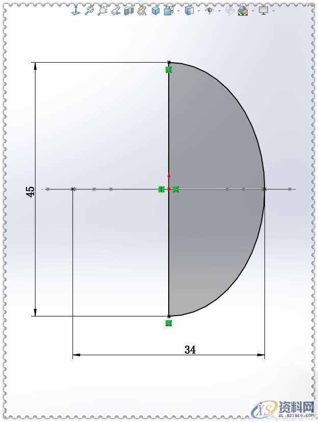 专业老师教你用SolidWorks画出一个剥壳鸡蛋,SolidWorks,老师,一个,第6张 专业老师教你用SolidWorks画出一个剥壳鸡蛋,SolidWorks,老师,一个,第6张