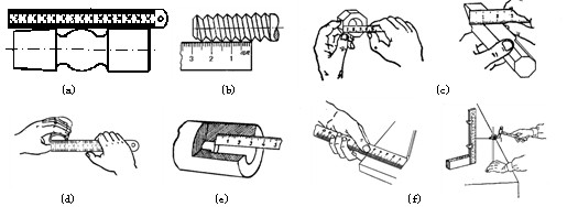量具使用-1.钢直尺、内外卡钳及塞尺(图文教程),尺寸,第2张 量具使用-1.钢直尺、内外卡钳及塞尺(图文教程),量具使用-1.钢直尺、内外卡钳及塞尺,尺寸,第2张