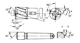 什么叫锪孔-常用锪钻有哪几种(图文教程),常用,教程,什么,第2张 什么叫锪孔-常用锪钻有哪几种(图文教程),什么叫锪孔?常用锪钻有哪几种?,常用,教程,什么,第2张