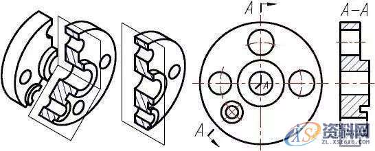 模具设计－模具图纸剖视图的种类及画法,剖视图,画法,模具设计,图纸,第22张
