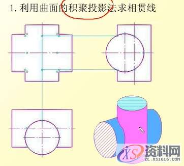 机械设计:机械制图CAD,相贯线,制图,设计,CAD,第4张 机械设计:机械制图CAD,相贯线,制图,设计,CAD,第4张
