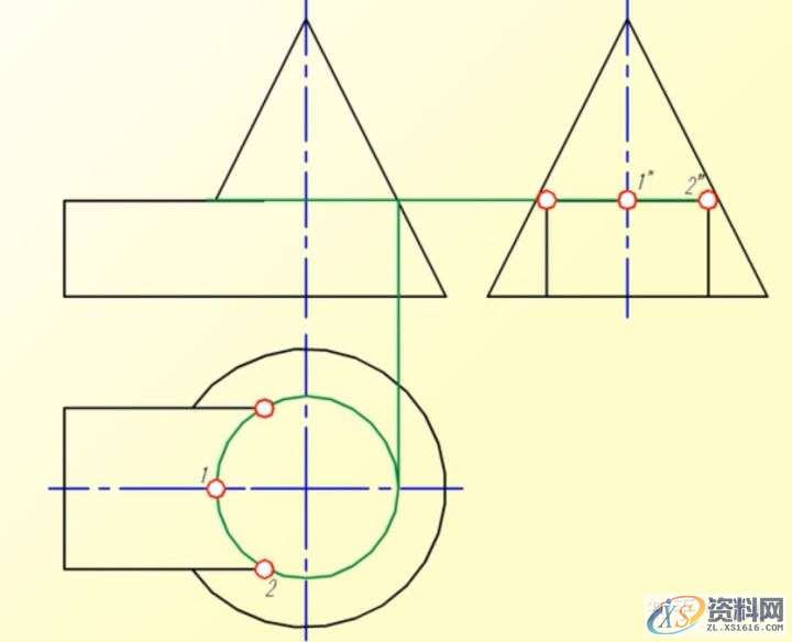 机械设计:机械制图CAD,相贯线,制图,设计,CAD,第32张 机械设计:机械制图CAD,相贯线,制图,设计,CAD,第32张