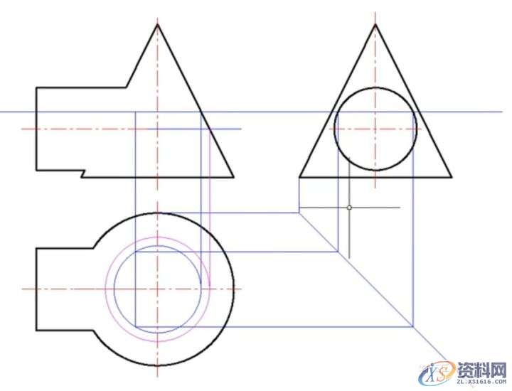 机械设计:机械制图CAD,相贯线,制图,设计,CAD,第44张 机械设计:机械制图CAD,相贯线,制图,设计,CAD,第44张
