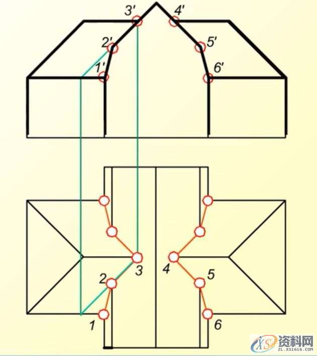 机械设计:机械制图CAD,相贯线,制图,设计,CAD,第16张 机械设计:机械制图CAD,相贯线,制图,设计,CAD,第16张