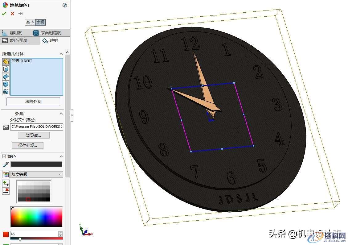 SW绘制一个钟表,小技巧就在其中,阵列变化的实例用起来,阵列,绘制,实例,第12张 SW绘制一个钟表,小技巧就在其中,阵列变化的实例用起来,SW绘制一个钟表,小技巧就在其中,阵列变化的实例用起来,阵列,绘制,实例,第12张
