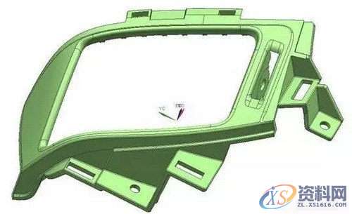 汽车塑胶模高低落差位的分模处理技巧,mso,实体,设计培训,拉伸,第1张 汽车塑胶模高低落差位的分模处理技巧,mso,实体,设计培训,拉伸,第1张