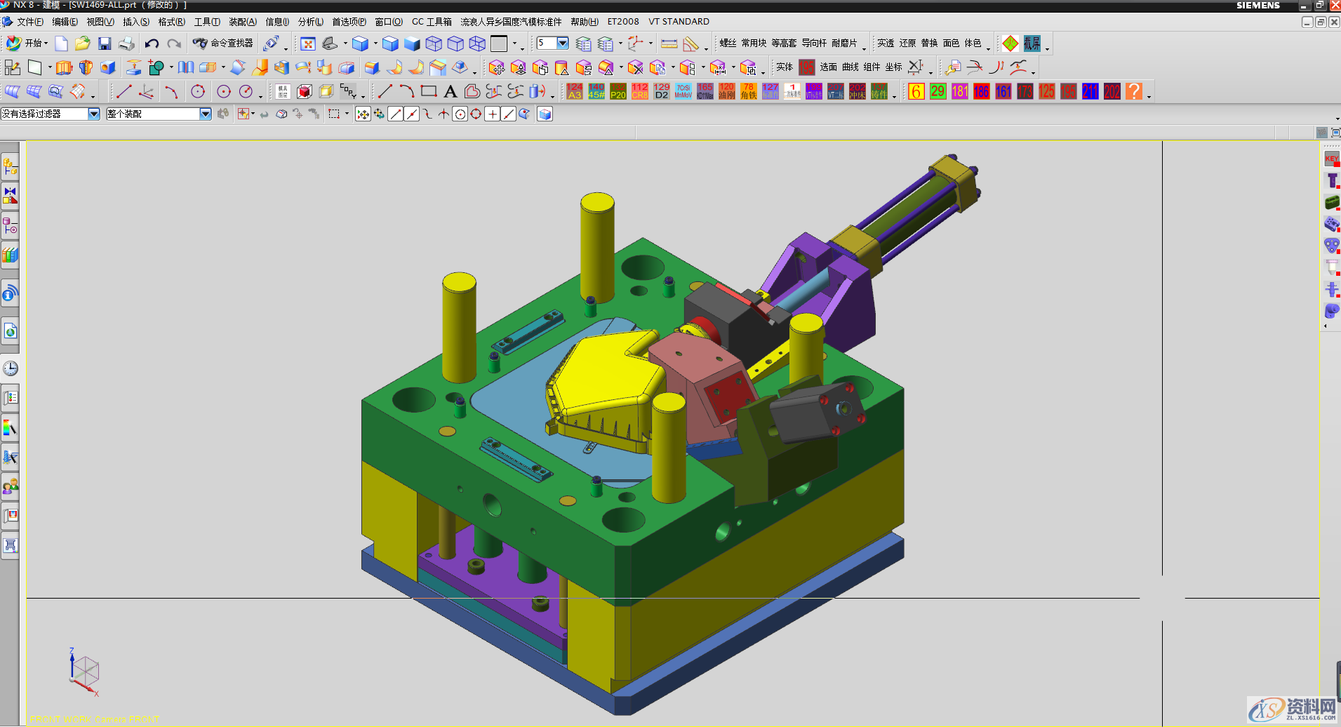 UG塑胶模具设计:塑料小汽车模型的三维逆向设计,三维,模具设计,塑胶,第1张 UG塑胶模具设计:塑料小汽车模型的三维逆向设计,三维,模具设计,塑胶,第1张