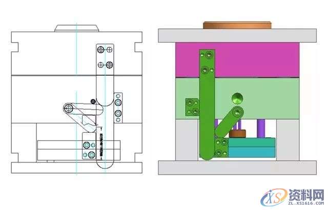 UG模具设计中强复位的作用及运作原理,模具设计,第5张 UG模具设计中强复位的作用及运作原理,模具设计,第5张