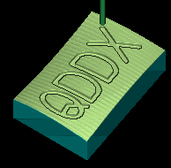 Mastercam教程-8.曲面的三轴加工刀具路径(图文教程),教程,路径,第24张 Mastercam教程-8.曲面的三轴加工刀具路径(图文教程),Mastercam教程-8.曲面的三轴加工刀具路径,教程,路径,第24张