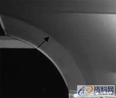 UG汽车模具设计后门外板轮弧滑移线问题的解决方案,模具设计,第2张 UG汽车模具设计后门外板轮弧滑移线问题的解决方案,模具设计,第2张