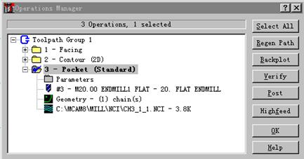 Mastercam教程-3.挖槽刀具路径的应用(图文教程),教程,路径,第18张 Mastercam教程-3.挖槽刀具路径的应用(图文教程),Mastercam教程-3.挖槽刀具路径的应用,教程,路径,第18张