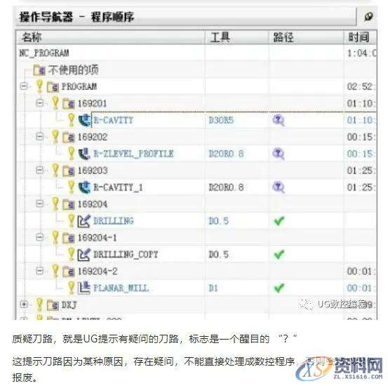 UG编程中出现“可疑”刀路怎么解决,解决,第1张 UG编程中出现“可疑”刀路怎么解决,解决,第1张