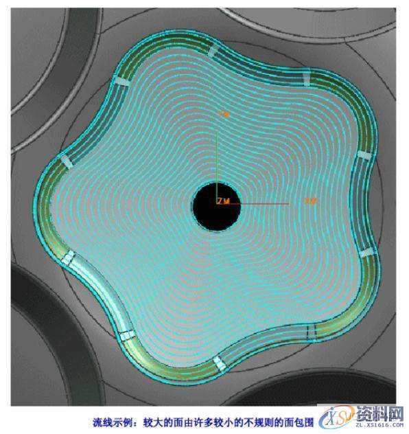 UG编程加工参数详解－流线驱动的操作方法,参数,第1张
