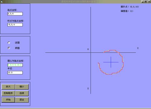 数控机床操作教程-(4)轮廓控制原理实验(图文教程),圆弧,偏差,第15张 数控机床操作教程-(4)轮廓控制原理实验(图文教程),数控机床操作教程-(4)轮廓控制原理实验,圆弧,偏差,第15张