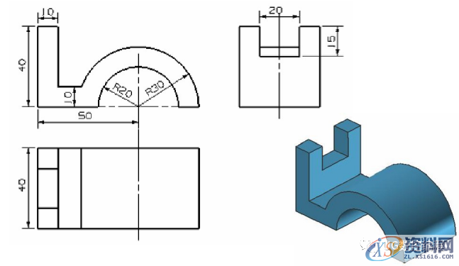 CNC数控编程——UG编程画图建模图纸分享，收藏后再也不用担心没有练习图啦！ ...,画图,建模,图纸,数控,第31张