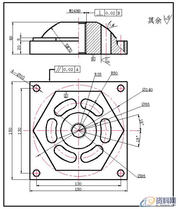 UG编程圆弧盘类零件的建模与加工实例详解,加工,创建,进行,如图,第1张