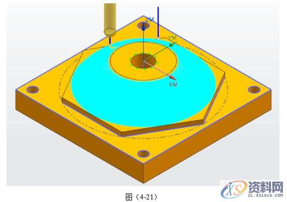 UG编程圆弧盘类零件的建模与加工实例详解,加工,创建,进行,如图,第47张