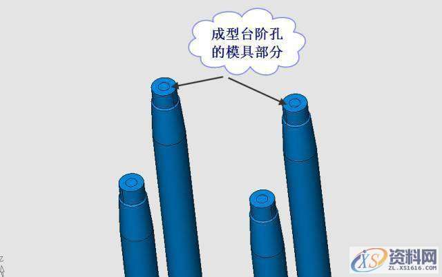 螺旋盖模具动模缩芯案例,油缸,模板,浇口,制品,第5张 螺旋盖模具动模缩芯案例,油缸,模板,浇口,制品,第5张