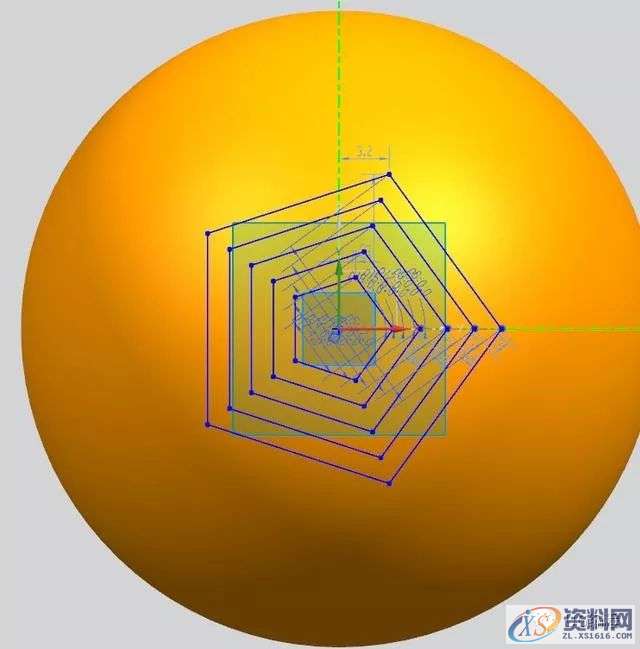 UG编程:教你如何用UG软件画个玲珑球?,软件,第4张 UG编程:教你如何用UG软件画个玲珑球?,软件,第4张