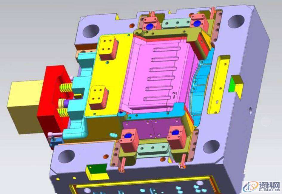 搞定这些模具结构的，绝对是大师！,精雕,模具设计,模具,第29张
