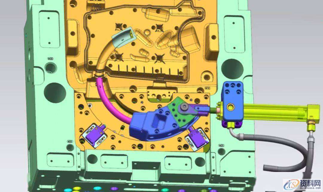 搞定这些模具结构的，绝对是大师！,精雕,模具设计,模具,第7张