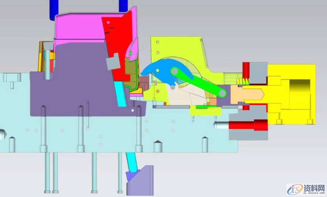 搞定这些模具结构的，绝对是大师！,精雕,模具设计,模具,第34张