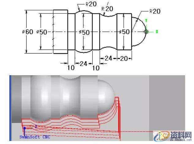 CNC数控编程:数控车床铣床编程方法及加工实例分享,数控,实例,第4张 CNC数控编程:数控车床铣床编程方法及加工实例分享,数控,实例,第4张