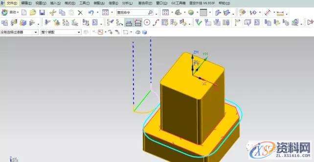 UG10.0编程中电极加工披峰（毛刺）处理技巧,电极,加工,技巧,第4张