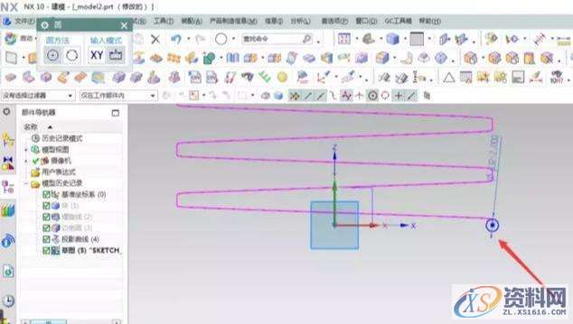 UG 软件绘制方形弹簧的技巧,绘制,技巧,软件,第6张 UG 软件绘制方形弹簧的技巧,绘制,技巧,软件,第6张