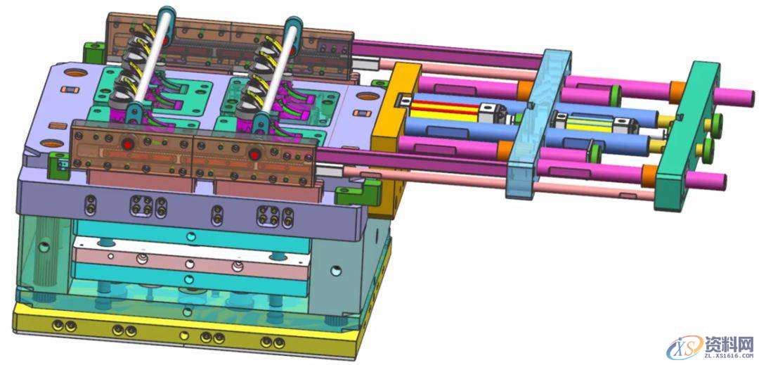 能轻松搞定这些模具结构的，绝对是大师级别的！,精雕,模具设计,模具,第38张