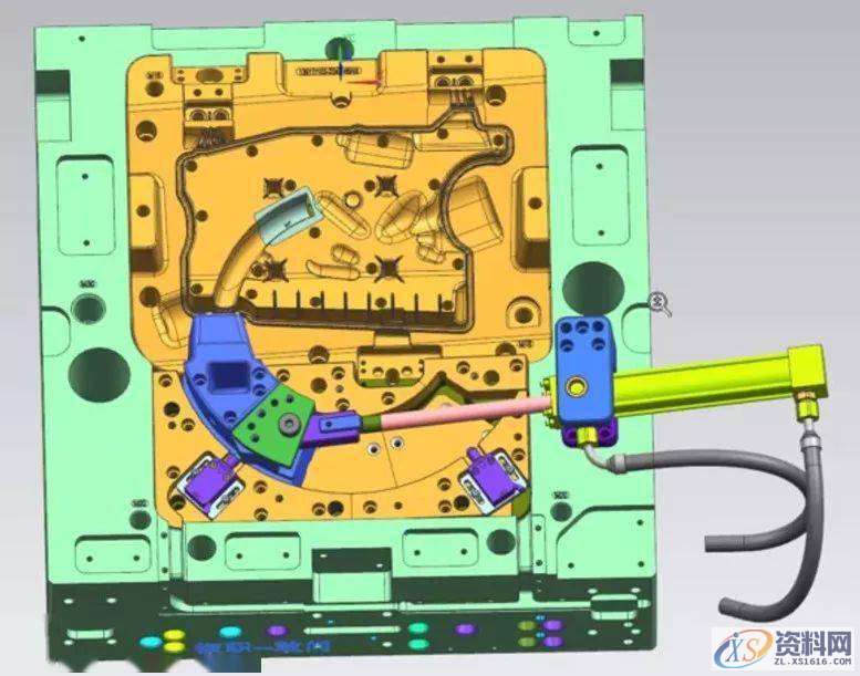 能轻松搞定这些模具结构的，绝对是大师级别的！,精雕,模具设计,模具,第6张