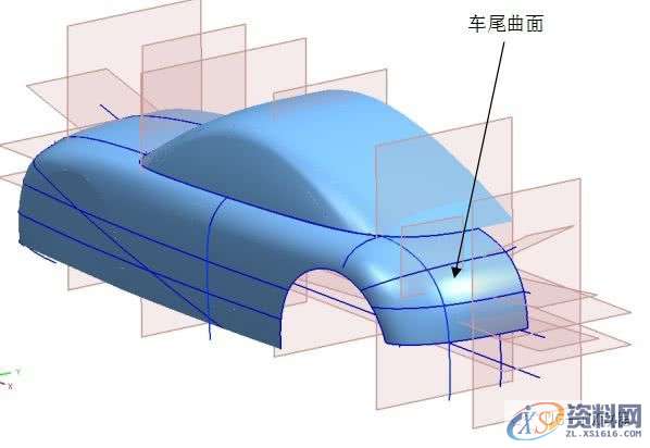 用UG画汽车，看看大神是怎么操作的,曲面,曲线,图中,如图,创建,第20张