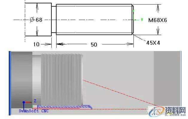 数控车床铣床编程方法及加工实例分享!,工件,加工,第6张 数控车床铣床编程方法及加工实例分享!,工件,加工,第6张