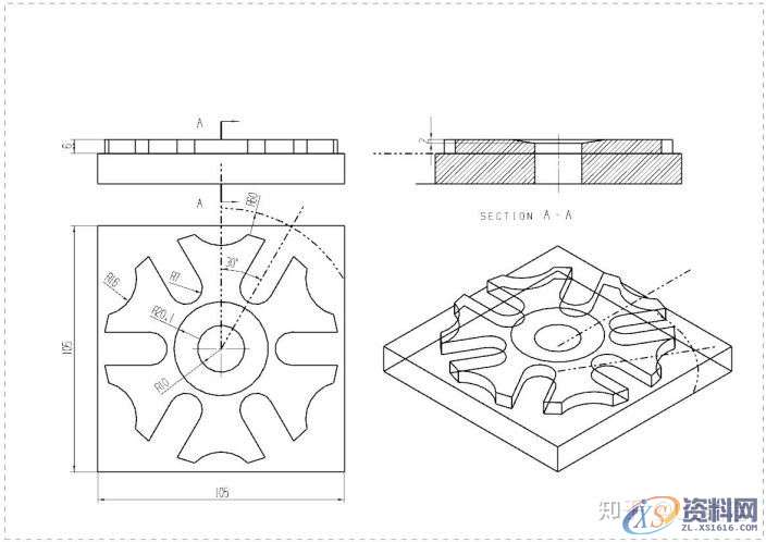 UG编程型腔类零件的加工与造型实例讲解!,型腔,造型,零件,实例,第1张 UG编程型腔类零件的加工与造型实例讲解!,型腔,造型,零件,实例,第1张