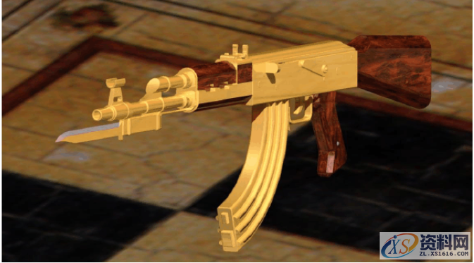 用UG画AK47刺刀PROE建模造型详细步骤有草图,设计培训,培训,横沥镇,培训学校,第7张