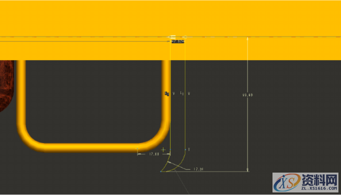 用UG画AK47刺刀PROE建模造型详细步骤有草图,设计培训,培训,横沥镇,培训学校,第2张
