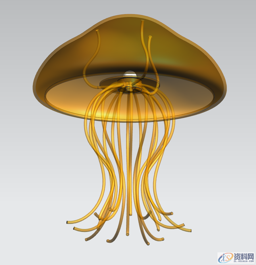 UG三维建模之水母小夜灯方案,草图,设计培训,绘制,培训,第16张 UG三维建模之水母小夜灯方案,草图,设计培训,绘制,培训,第16张