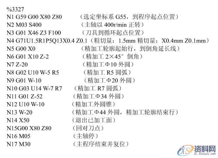 数控车床编程实例详解，经典例子,实例,第22张