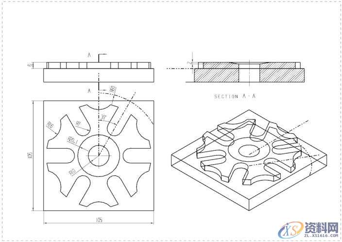 数控编程:UG8.5编程型腔类零件的造型与加工,实例讲解!第三章 基于UG自动编程的型腔零件加工第四章 后处理生成程序第五章 模拟仿真加工,型腔,加工,零件,造型,第1张 数控编程:UG8.5编程型腔类零件的造型与加工,实例讲解!第三章 基于UG自动编程的型腔零件加工第四章 后处理生成程序第五章 模拟仿真加工,型腔,加工,零件,造型,第1张