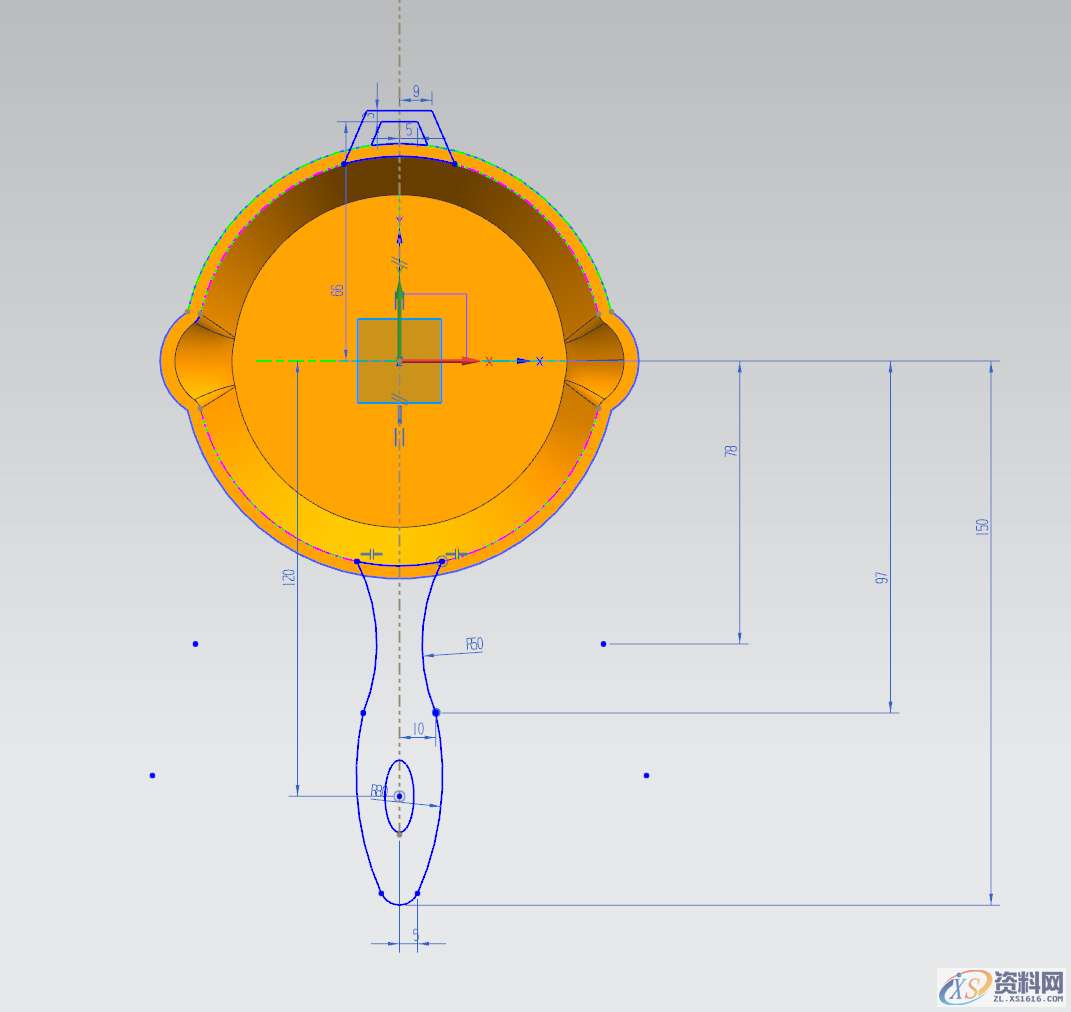 如何用UG建模做绝地求生平底锅! 方法很简单,建模,第9张 如何用UG建模做绝地求生平底锅! 方法很简单,建模,第9张