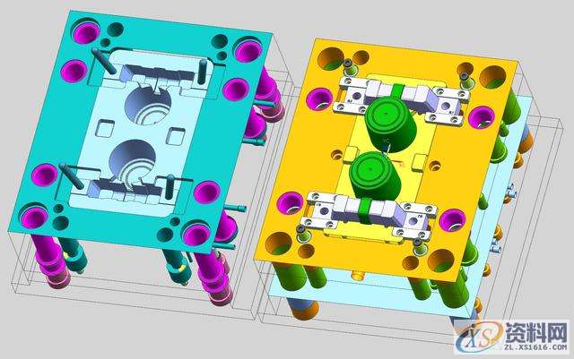 塑胶模具设计之水杯包胶注塑设计经验分享，建议收藏,模具设计,注塑,塑胶,第1张